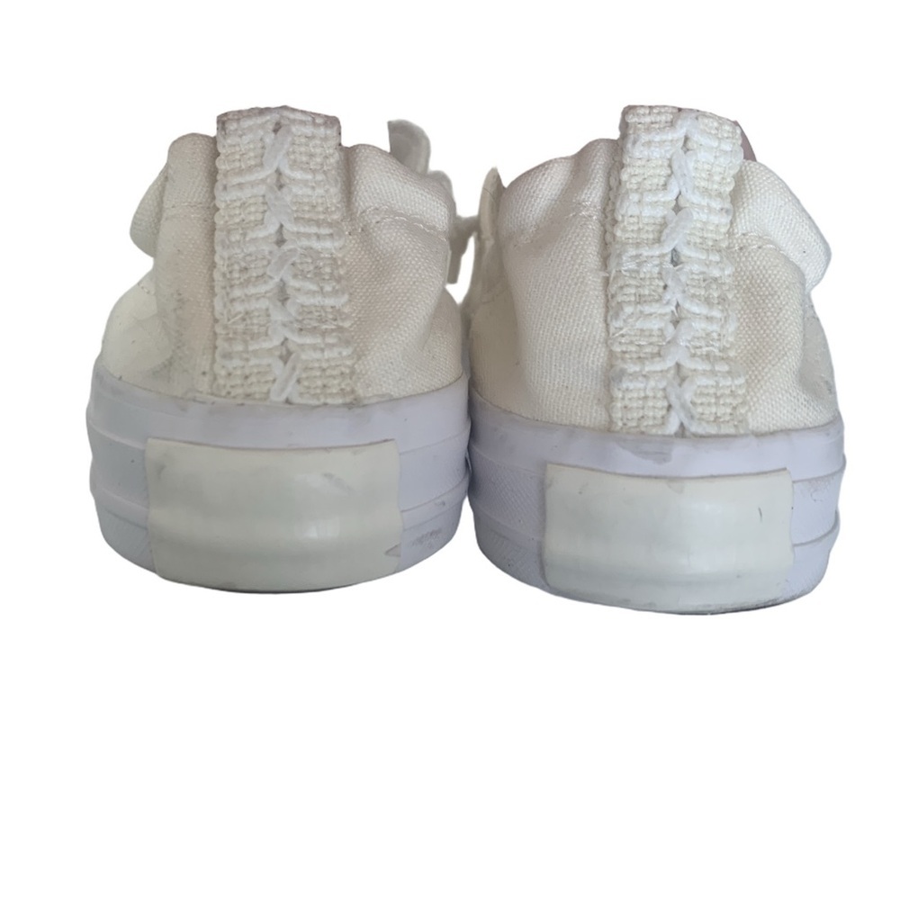 Converse Chuck Taylor All Star Shoreline Low Top Canvas Sneakers in Cream/Egret - Picture 6 of 8
